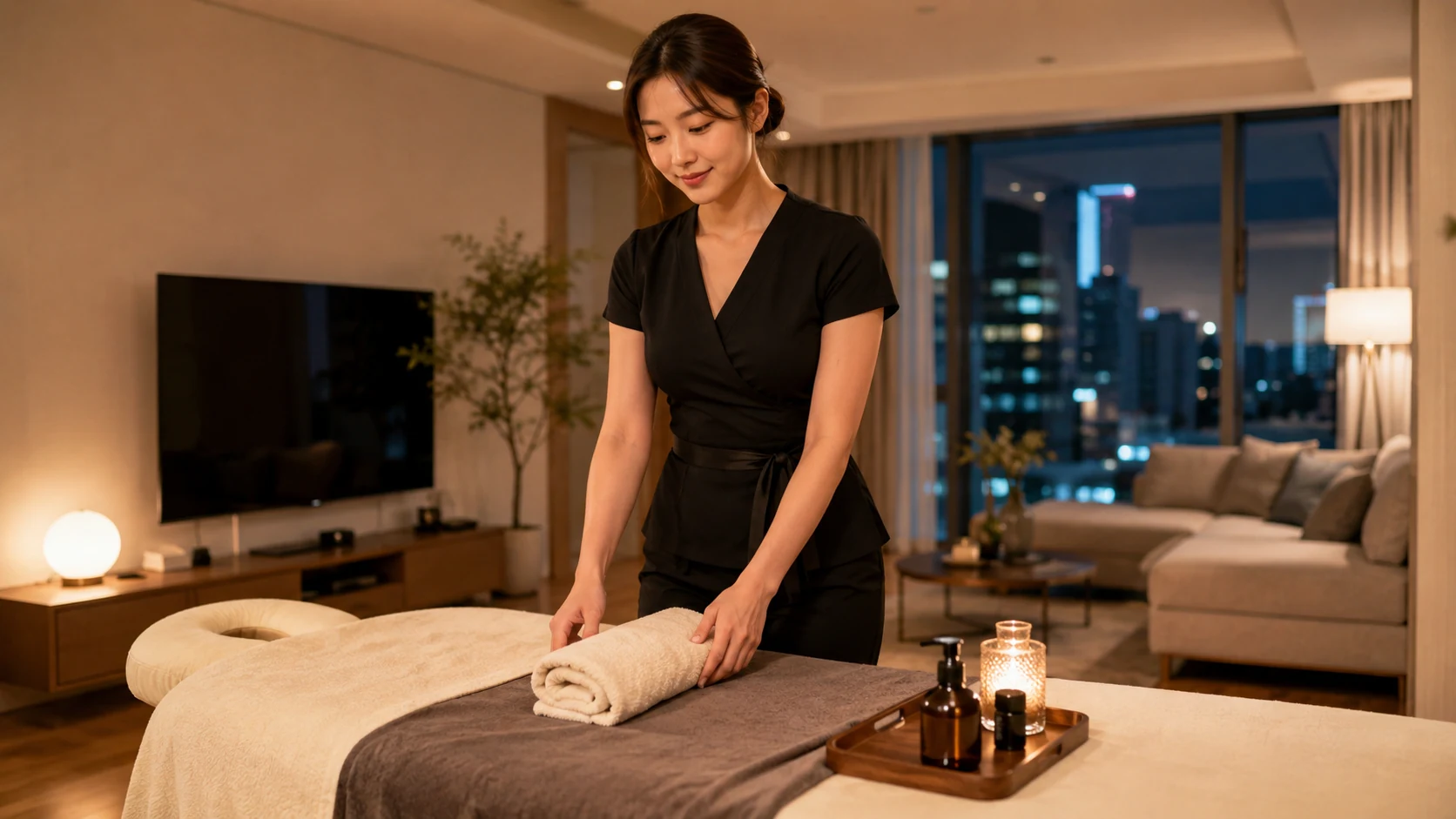 Home and in-home massage in Seoul
